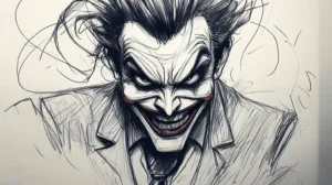 inspired by the Joker.