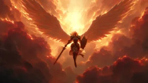 the celestial warrior from League of Legends