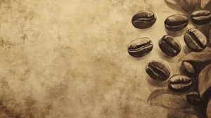 Alternative view of Timeless Coffee Bean Mural Wall Mural