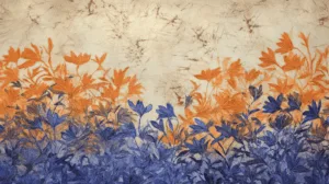 Alternative view of Tranquil Blooming Whispers Wall Mural
