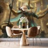 Azir from League of Legends standing in a majestic temple