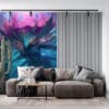 Illustration of Bel'Veth in a vibrant underwater scene with coral features.