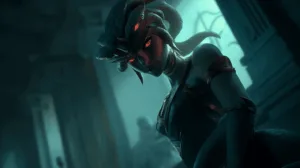 Alternative view of Cassiopeia - Enigmatic Serpent Queen Wall Mural