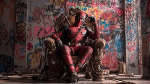 Alternative view of Deadpool - Throne of Chaos Wall Mural