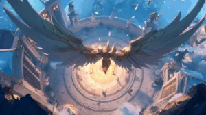 Alternative view of Galio - Guardian of the Arena Wall Mural