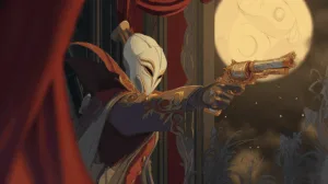 Alternative view of Jhin - The Art of Precision and Drama Wall Mural