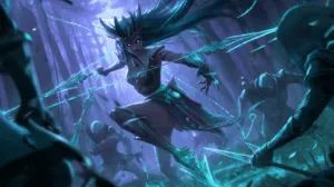 showcasing her fierce warrior spirit.