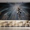 Lux from League of Legends in a dynamic pose surrounded by radiant light beams.