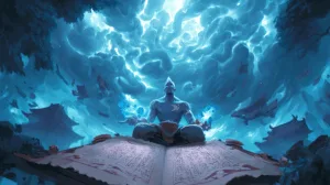 Alternative view of Ryze - Master of Magical Wisdom Wall Mural