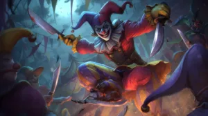 the Demon Jester from League of Legends