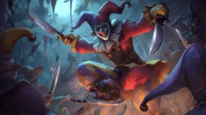 the Demon Jester from League of Legends