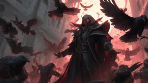 Alternative view of Swain - Embrace the Darkness Wall Mural