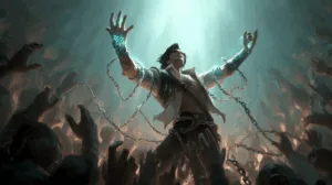 Alternative view of Sylas - Unchained Power Wall Mural