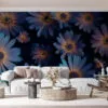 Vibrant arrangement of daisies on a dark background